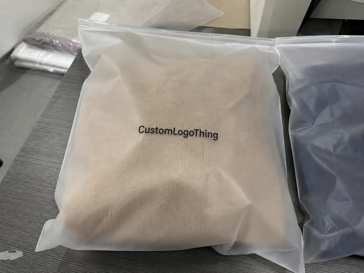 Book Frosted Zipper Bags Insert Checklist to Order