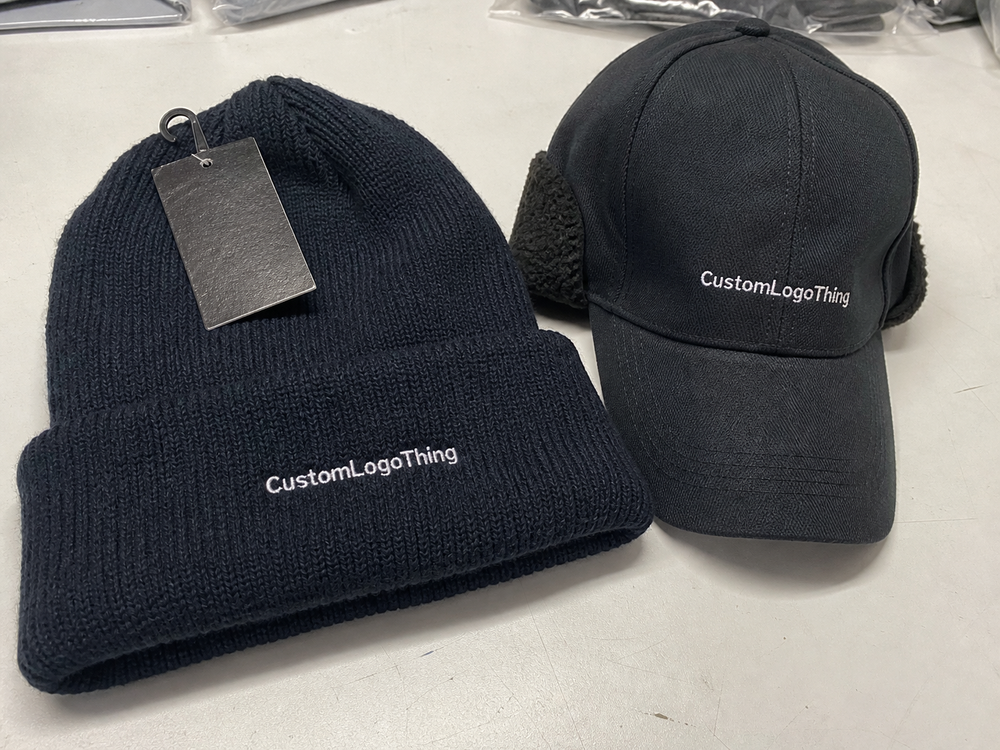 Retail Heavyweight Winter Hats Print Options for Buyers