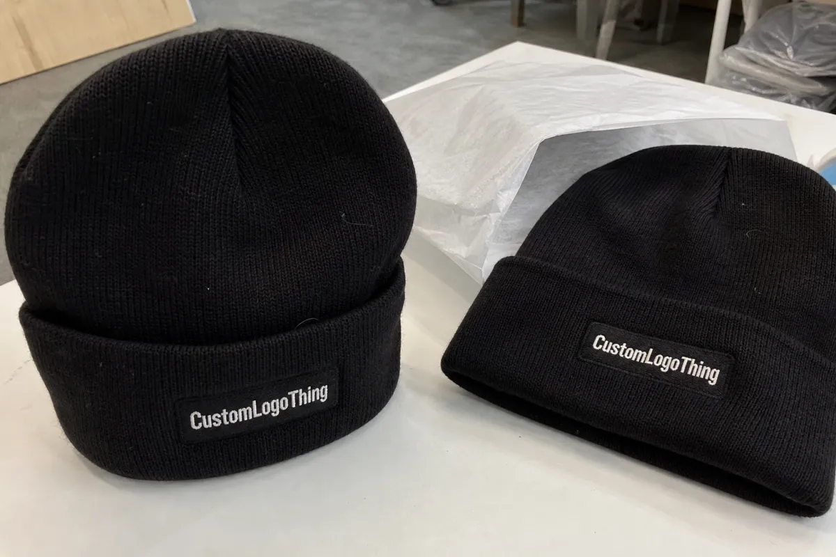Toy Cuffed Knit Beanies Material Sample Guide for Buyers