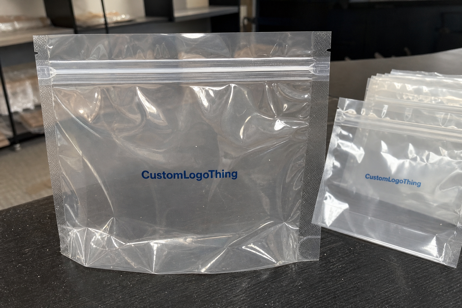 Electronics Frosted Zipper Bags Sample Checklist to Order