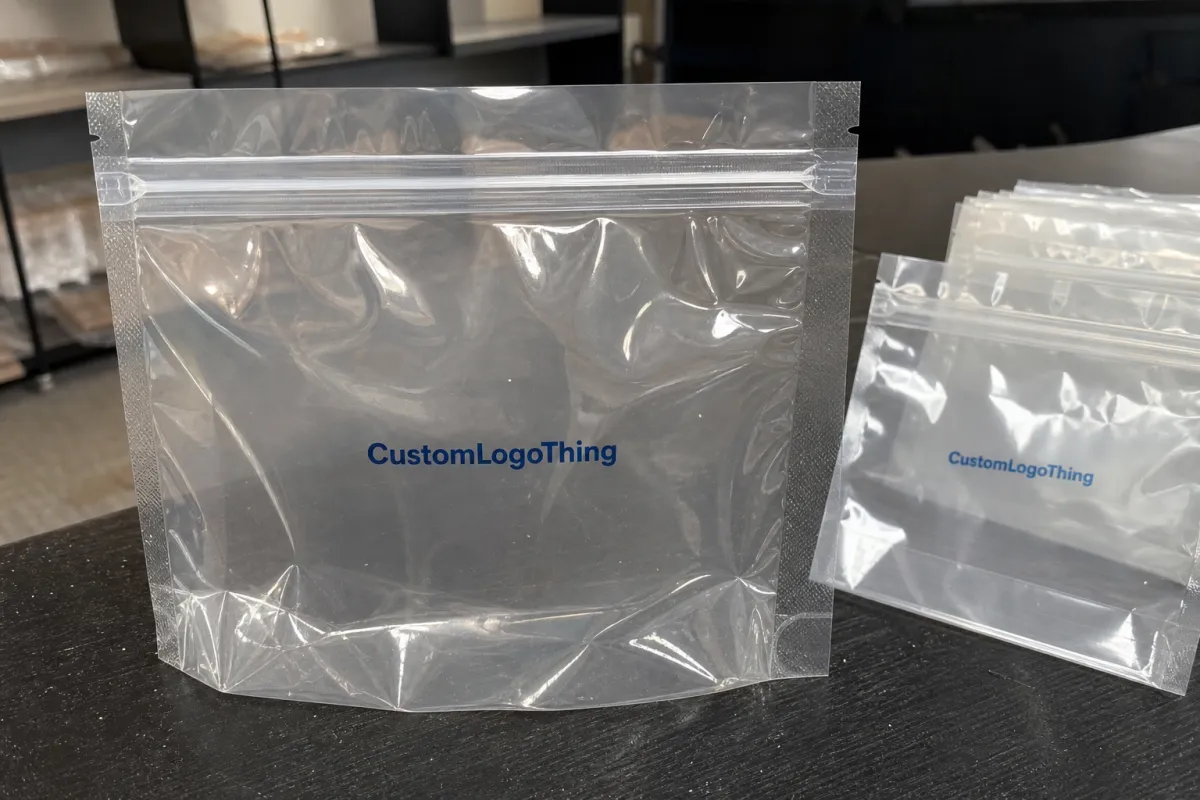 Electronics Frosted Zipper Bags Sample Checklist to Order