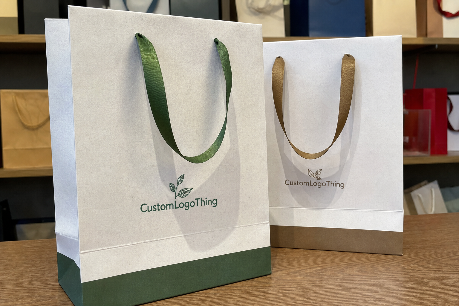 Tea Ribbon Handle Paper Bags Unit Cost Review for Buyers