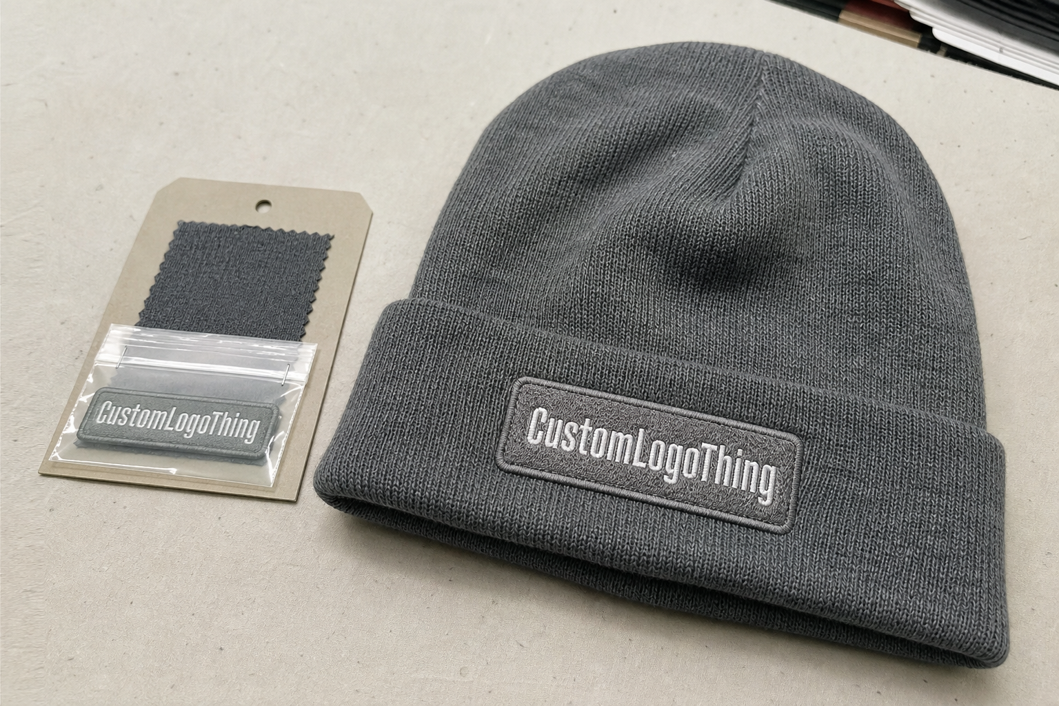 Apparel Cuffed Knit Beanies Material Sample Buyer's Guide