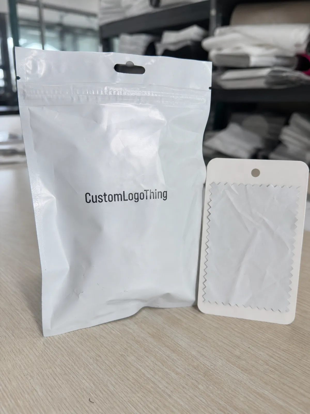 Pet Treat Recycled Poly Mailers Material Sample Guide