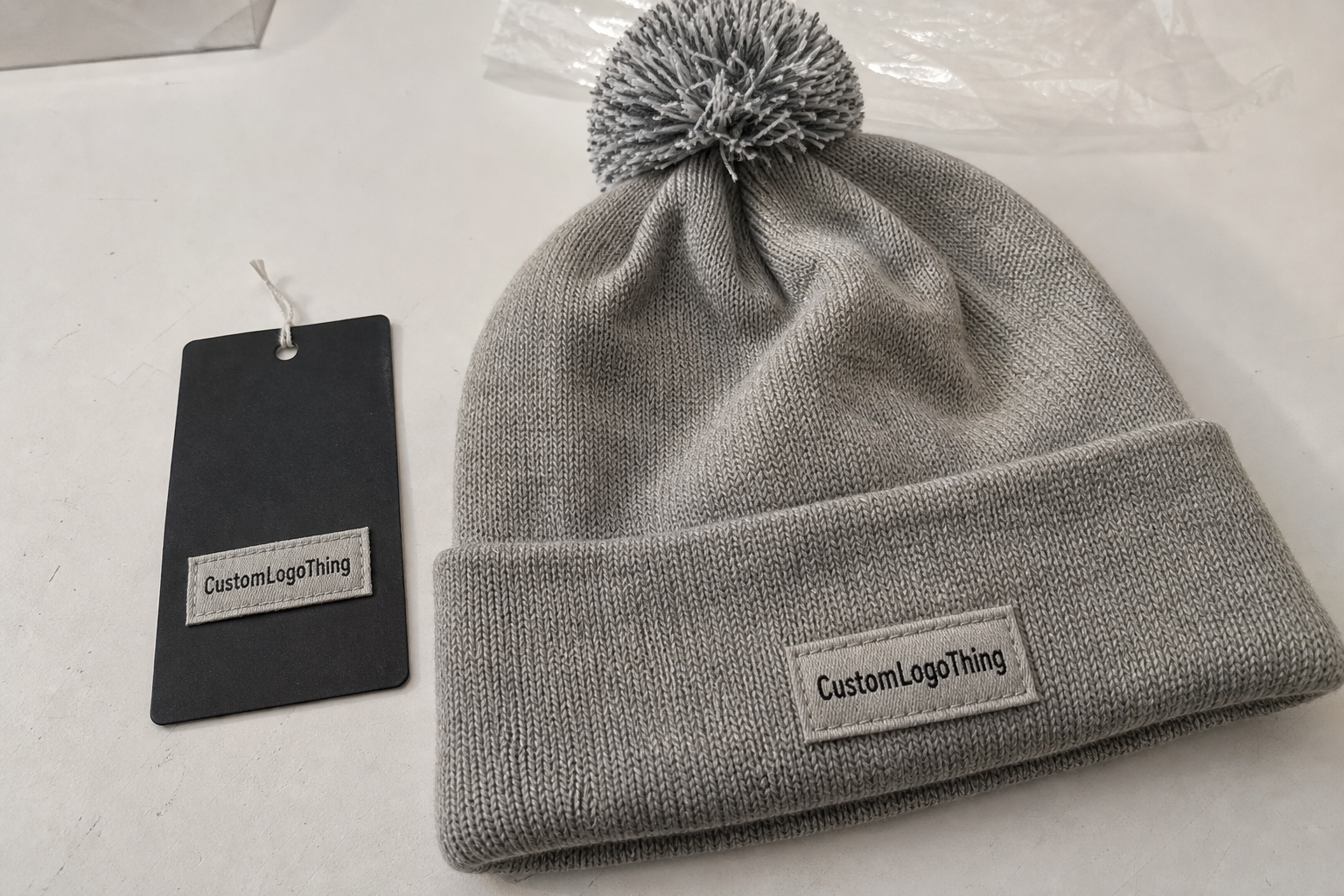 Order Ceramic Pom Pom Beanies Material Sample Guide