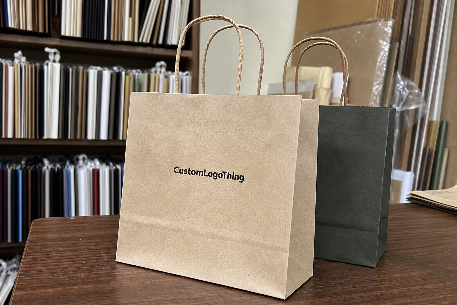 Vitamin Twisted Handle Paper Bags Material Thickness Guide