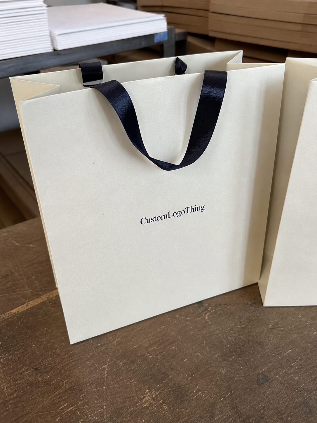 Corporate Gifting Ribbon Handle Paper Bags Bulk Planning