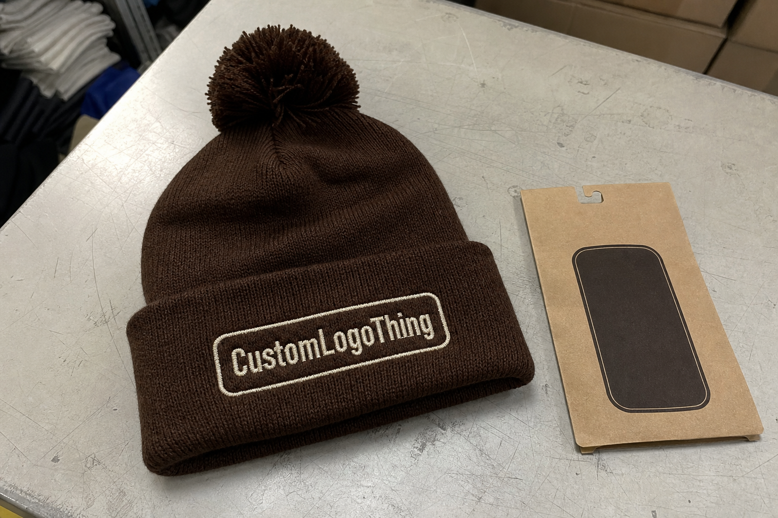 Chocolate Pom Pom Beanies Unit Cost Review for Buyers