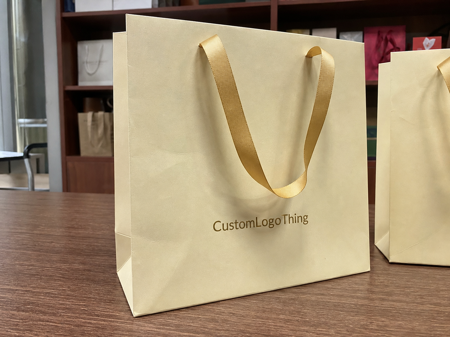 Vitamin Ribbon Handle Paper Bags: Bulk Order Planning