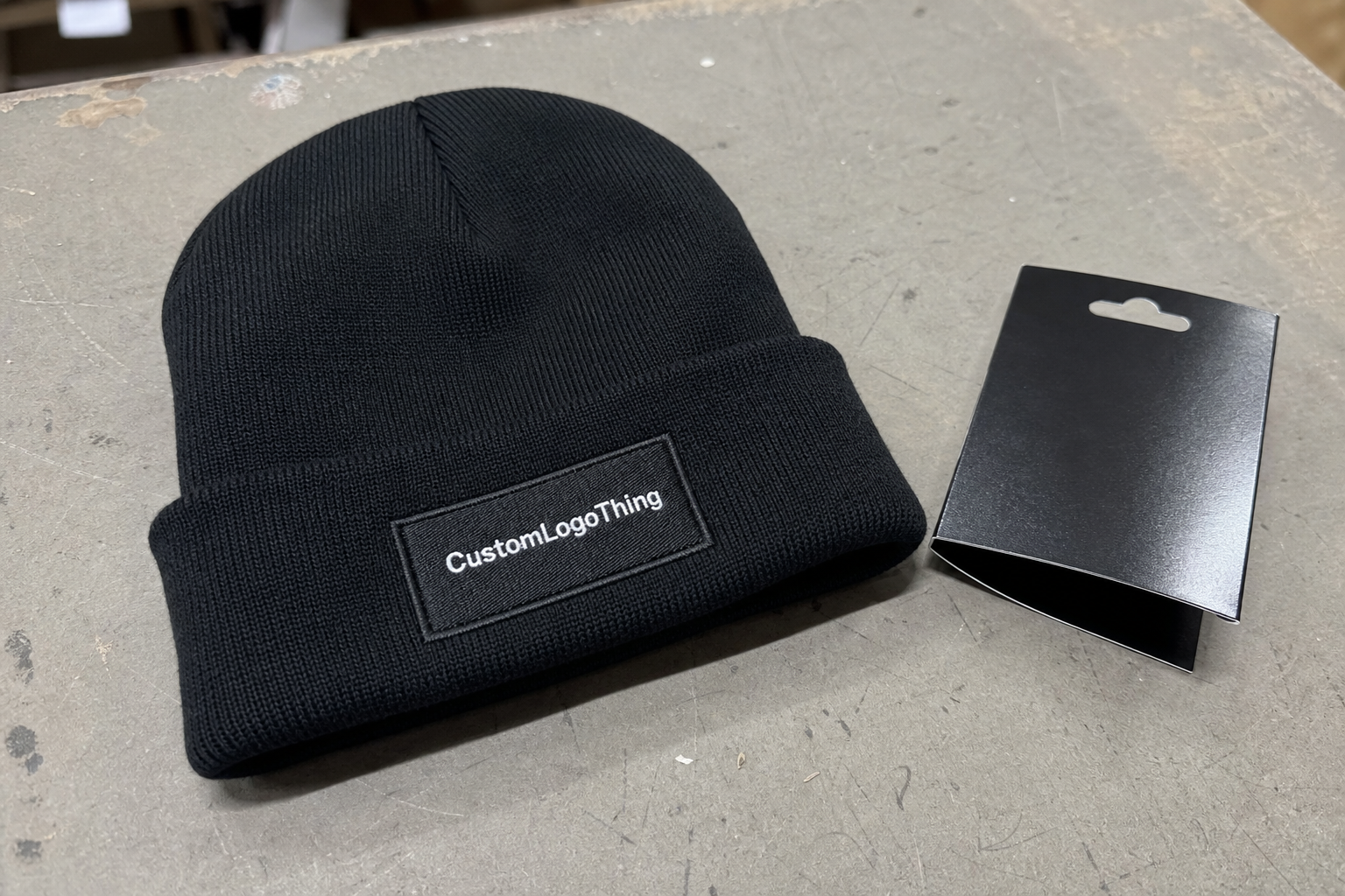 Event Merch Woven Label Beanies Bulk Order Planning