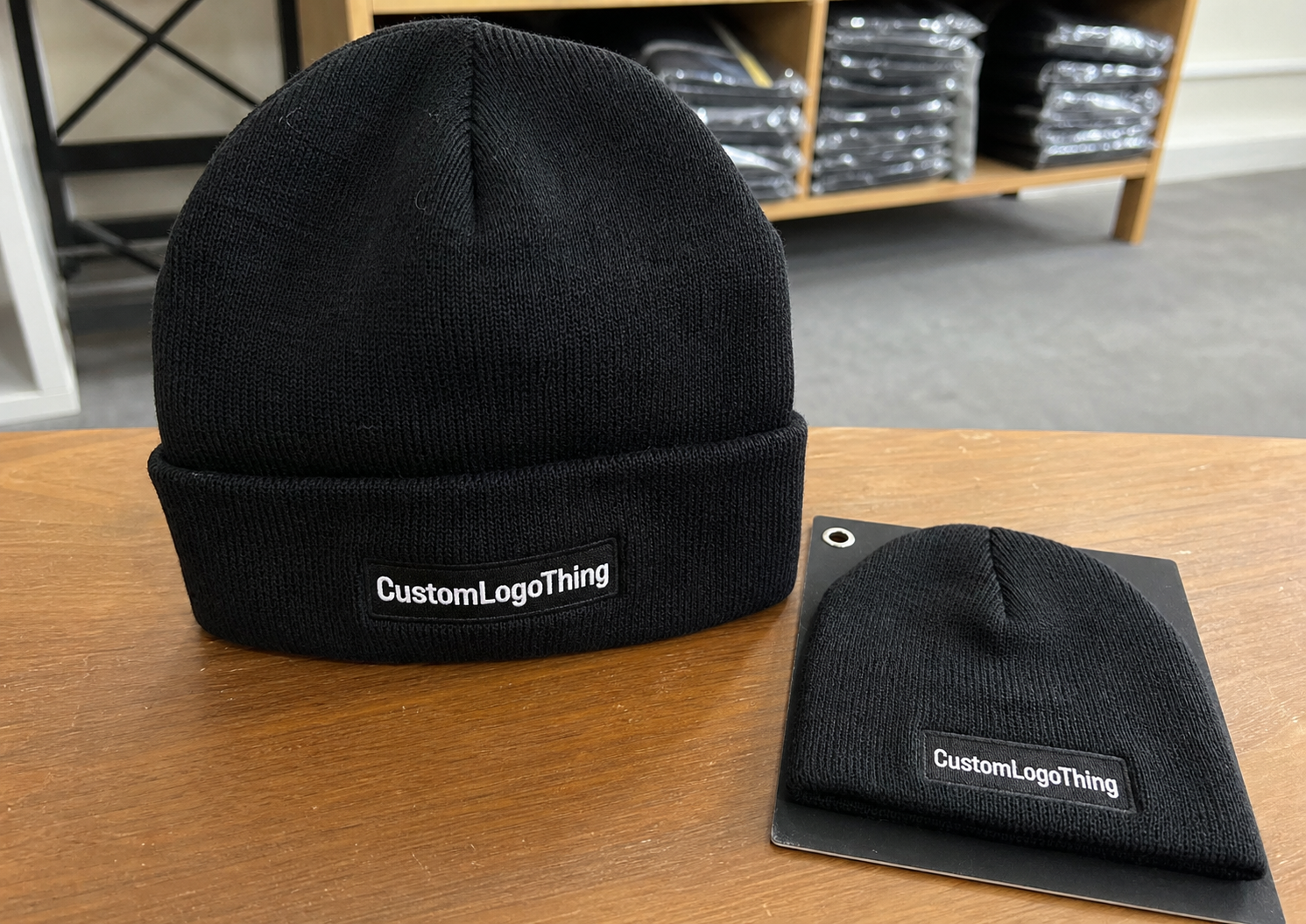 Buy Vitamin Embroidered Beanies: Material Thickness Guide