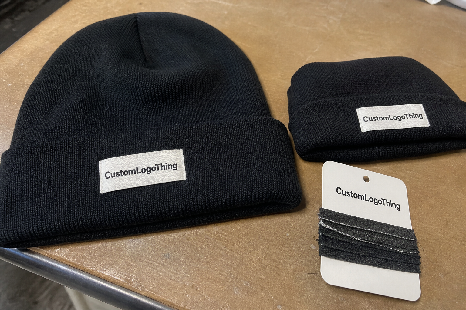 Corporate Gifting Woven Label Beanies Thickness Guide