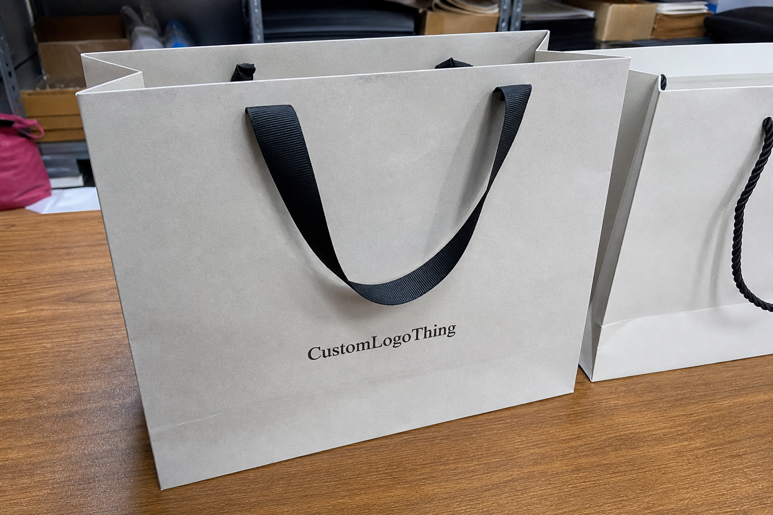 Retail Twisted Handle Paper Bags Digital Proof Checklist