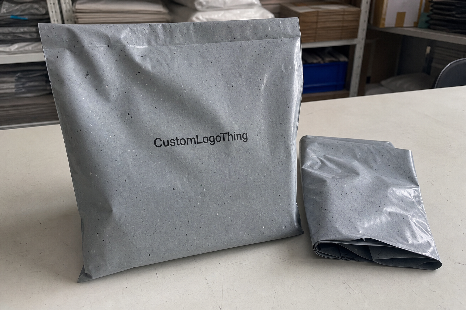 Beauty Recycled Poly Mailers Material Sample Guide to Order