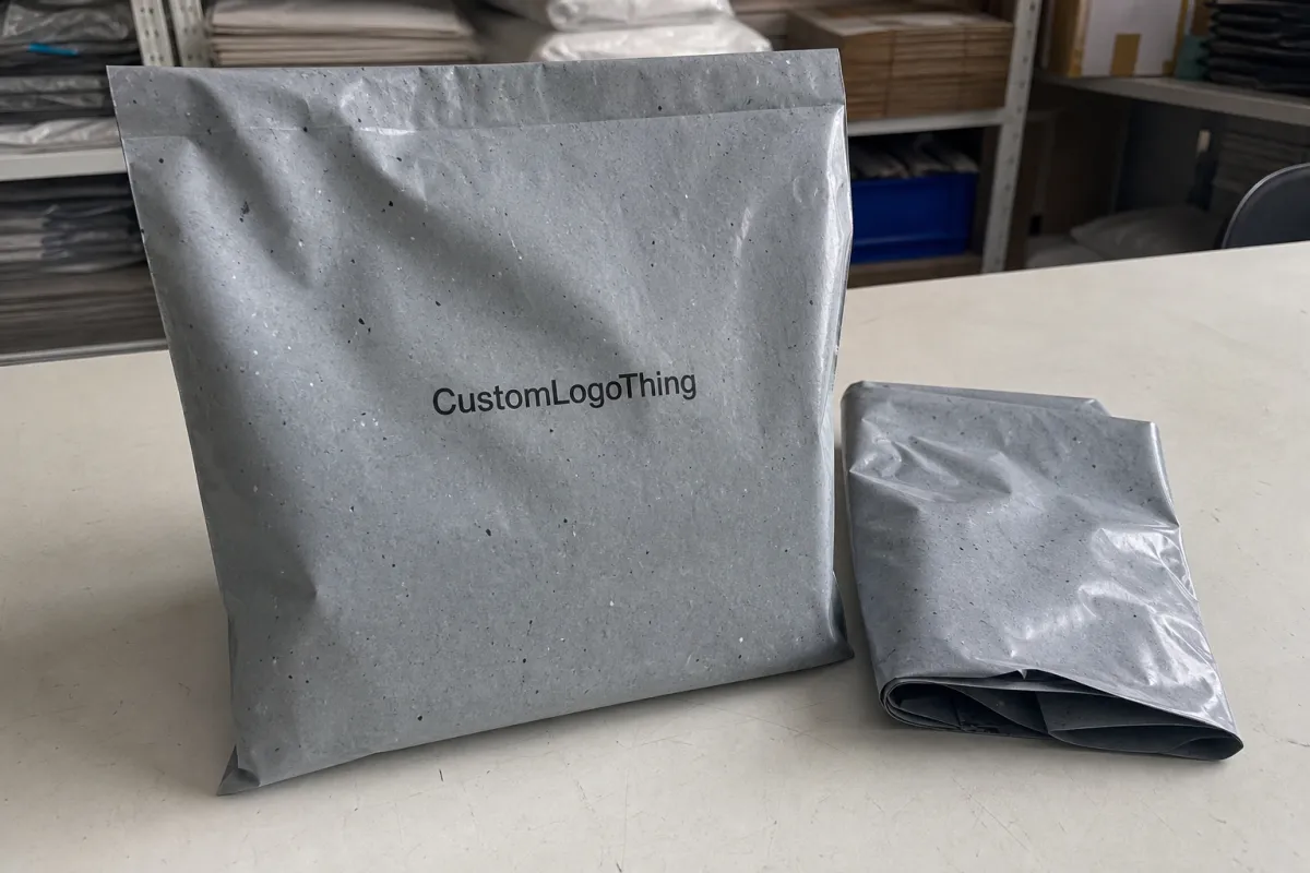 Beauty Recycled Poly Mailers Material Sample Guide to Order