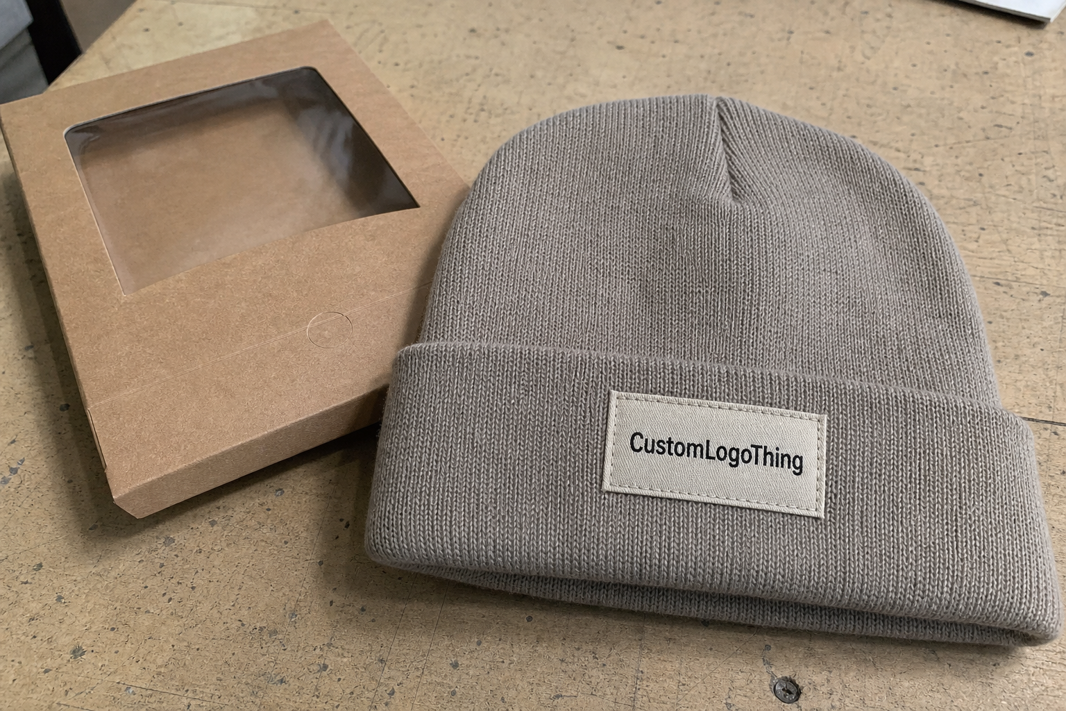 Cosmetics Woven Label Beanies: Unit Cost Review & Quote