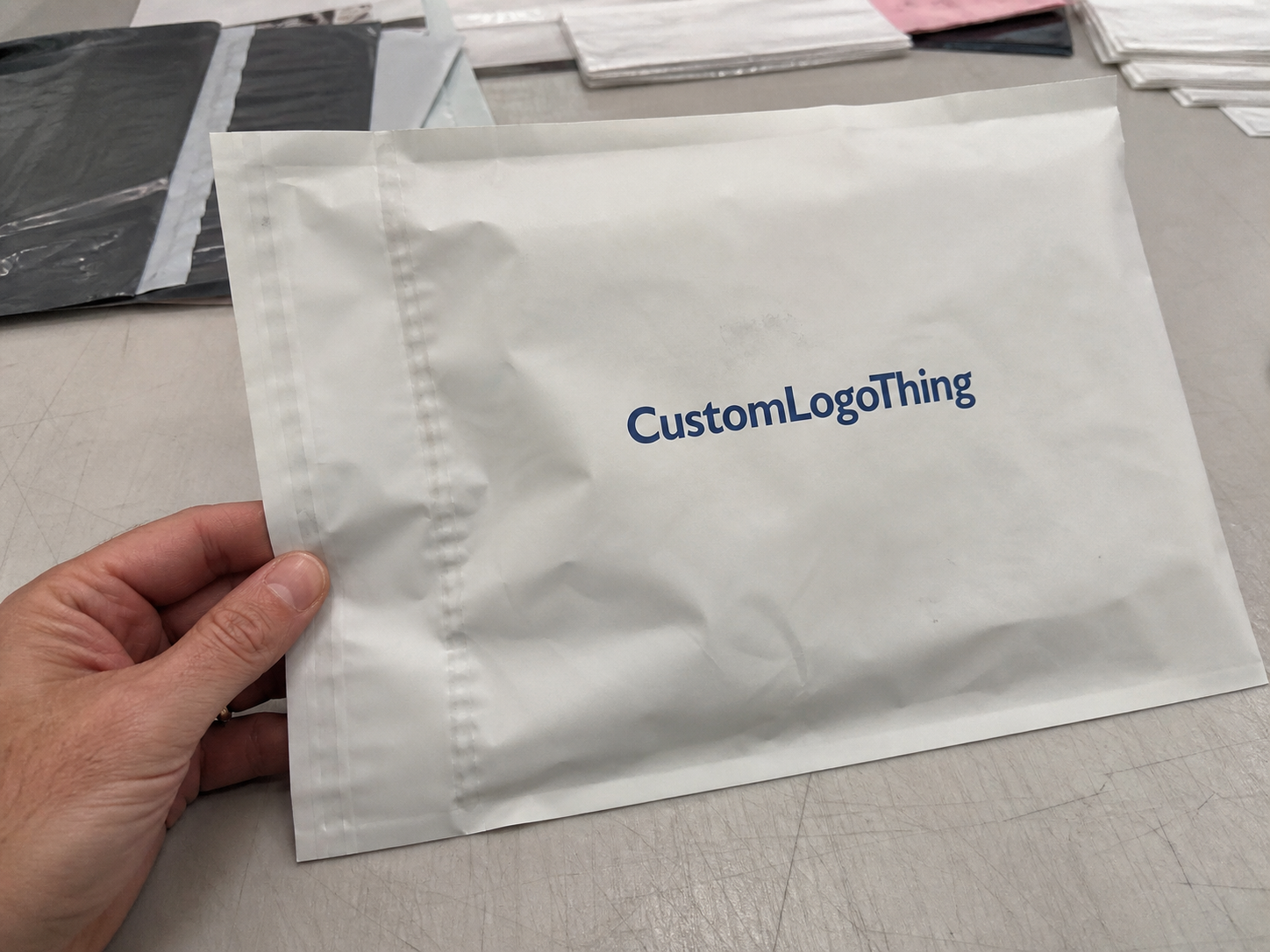 Wine Club Recycled Poly Mailers Sample Guide for Buyers