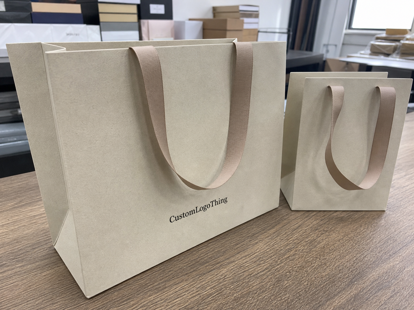 Home Fragrance Ribbon Handle Paper Bags Bulk Order Planning