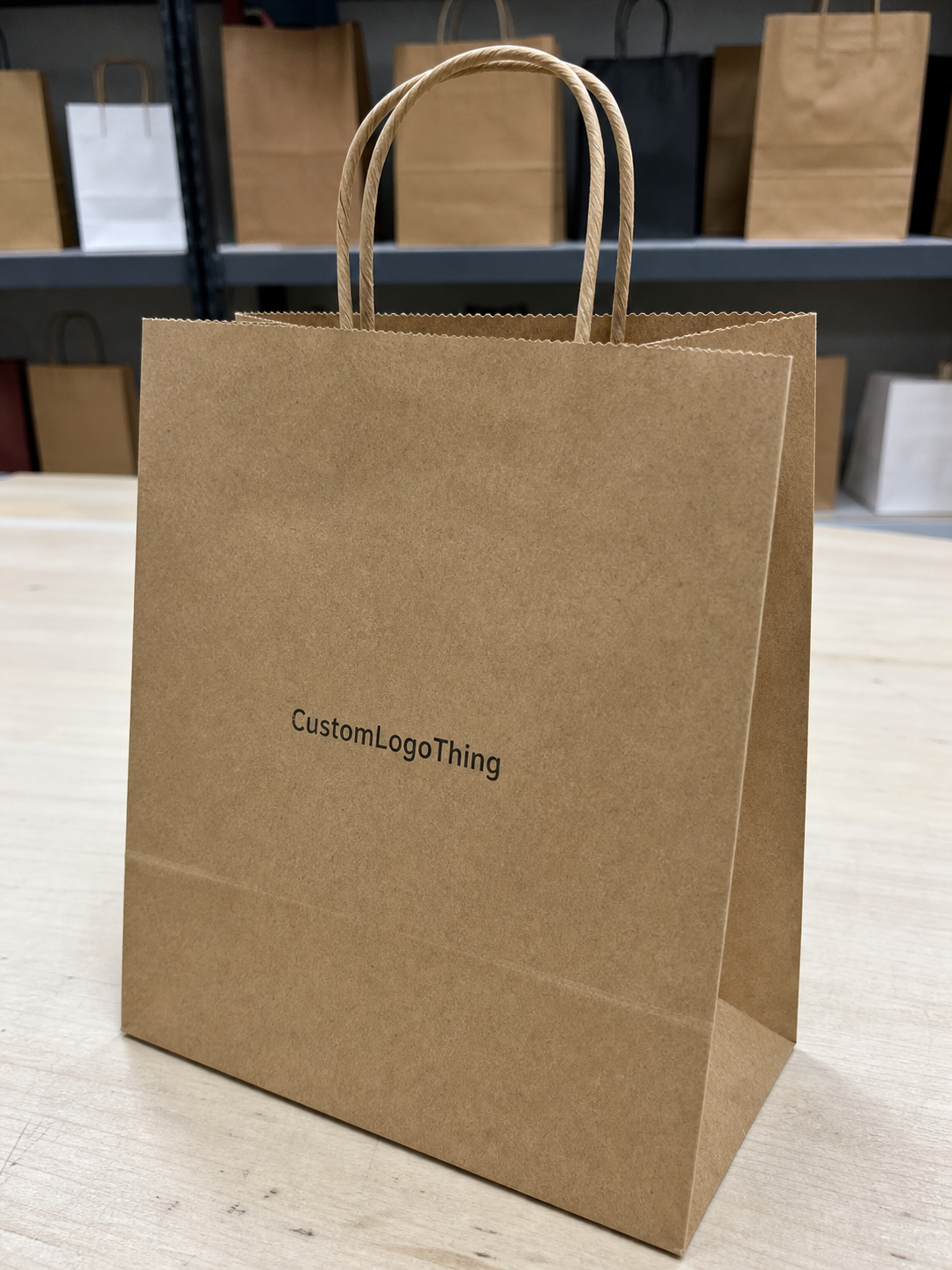 Book Twisted Handle Paper Bags Material Thickness Guide