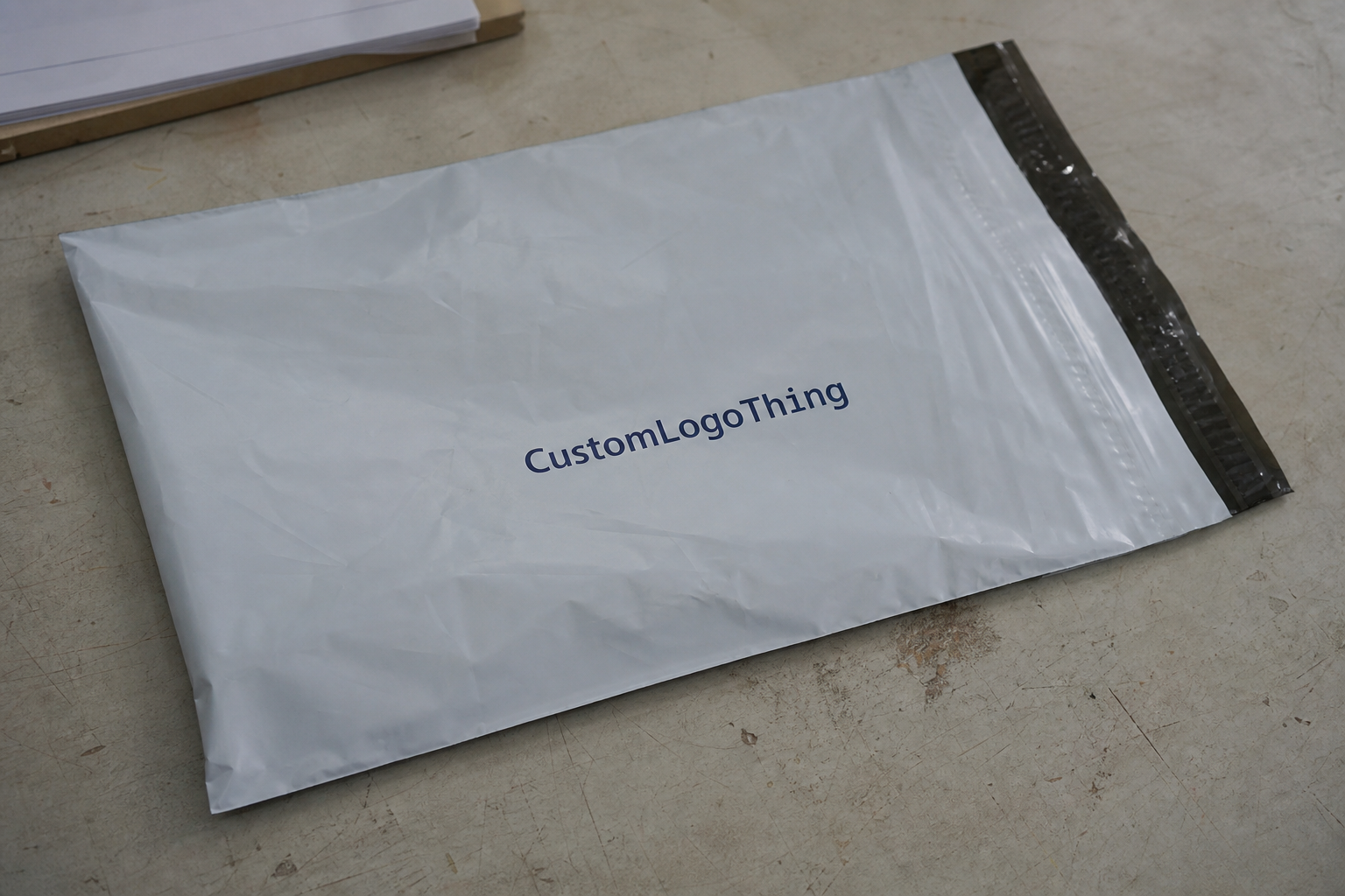 Stationery Recycled Poly Mailers Material Sample Order Guide