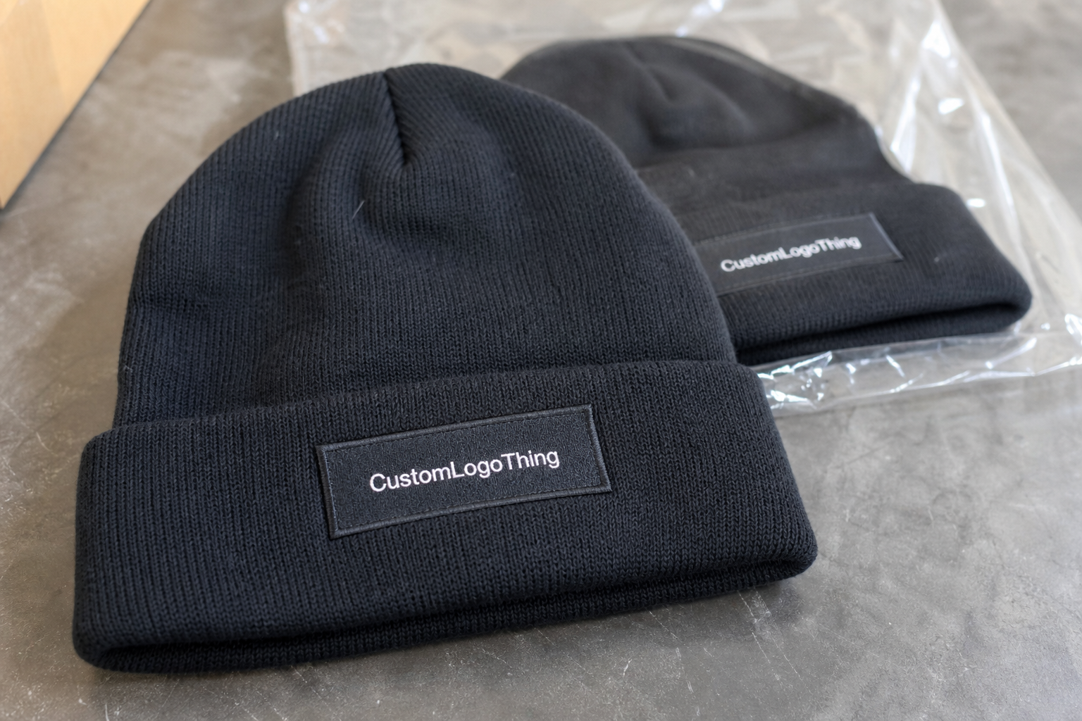 Event Merch Logo Patch Beanies Bulk Order Planning for Buyers