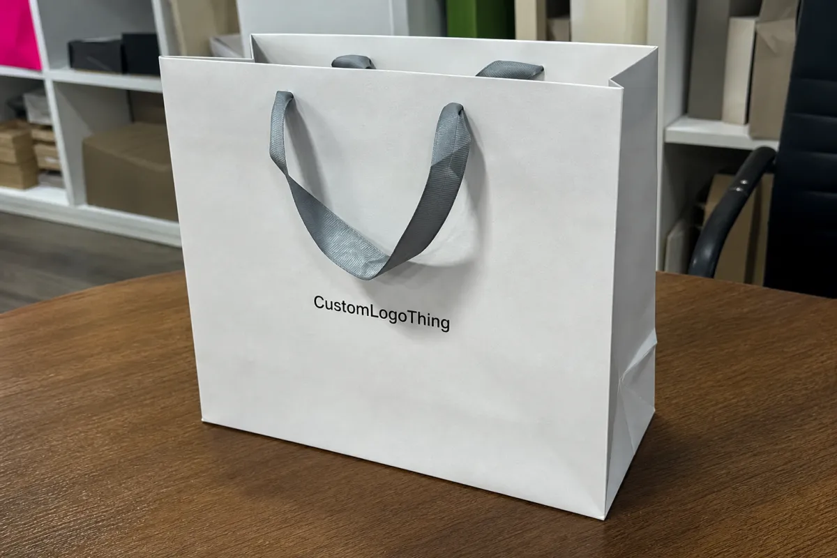 Book Ribbon Handle Paper Bags Bulk Order Planning for Quotes