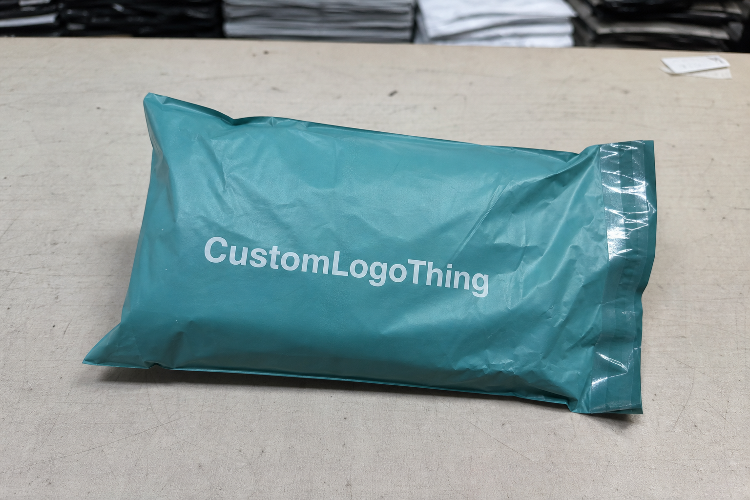 Tea Printed Poly Mailers Artwork Proof Checklist to Approve