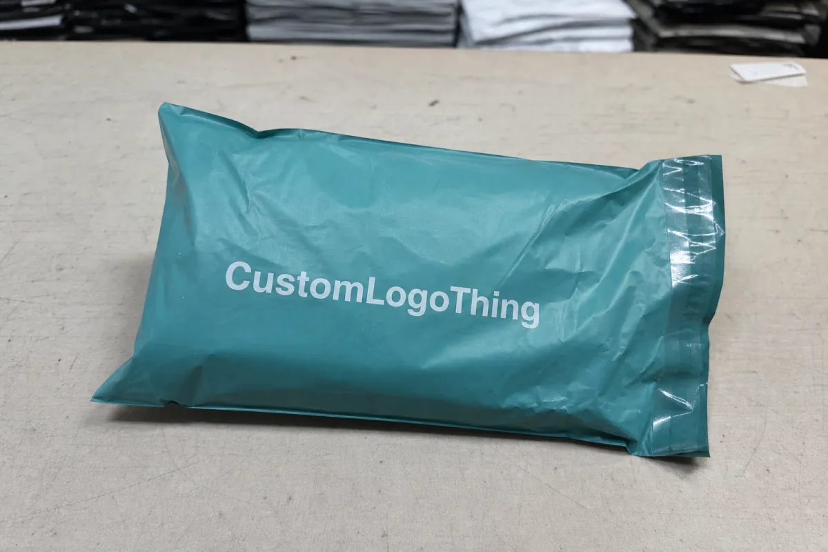 Tea Printed Poly Mailers Artwork Proof Checklist to Approve