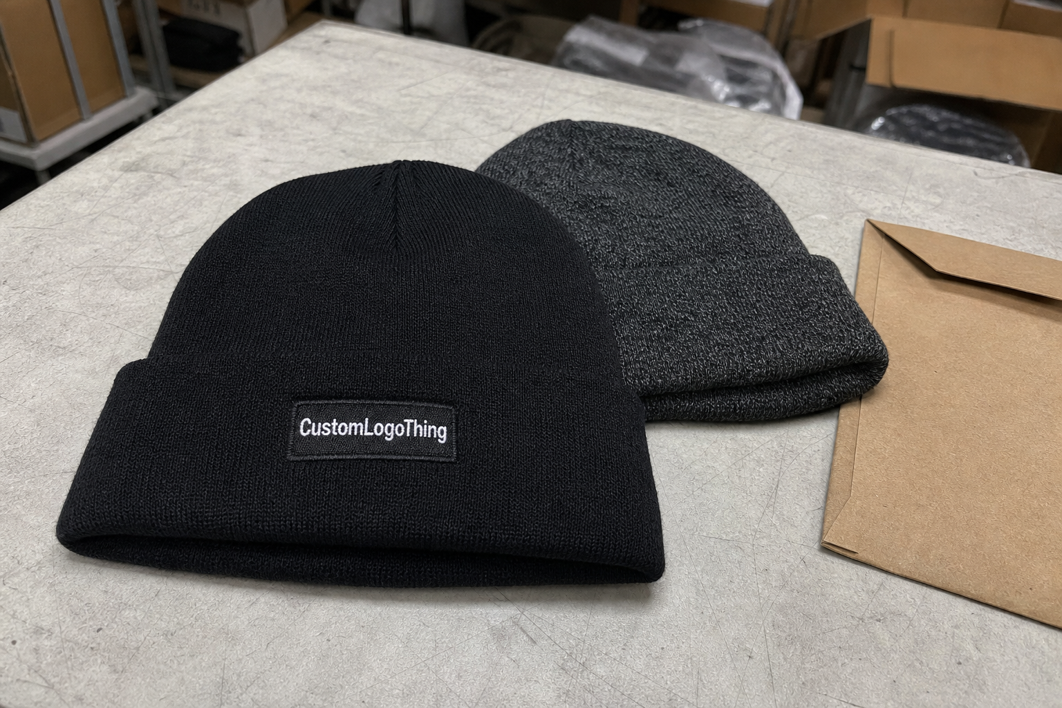 Cosmetics Logo Patch Beanies Unit Cost Review for Buyers