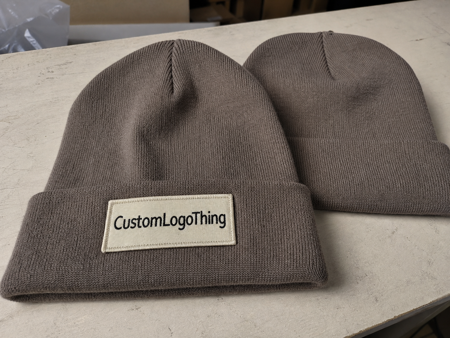 Stationery Logo Patch Beanies Unit Cost Review for Buyers