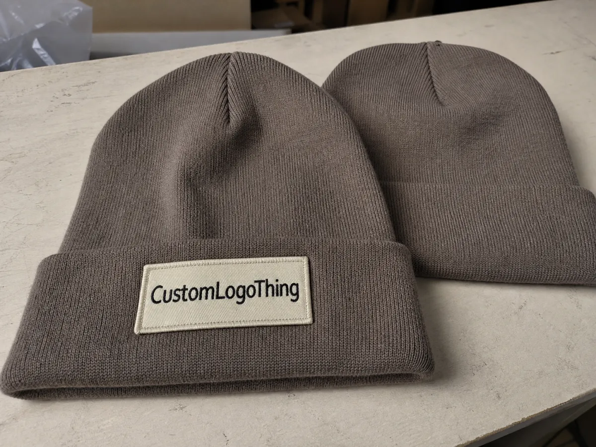 Stationery Logo Patch Beanies Unit Cost Review for Buyers