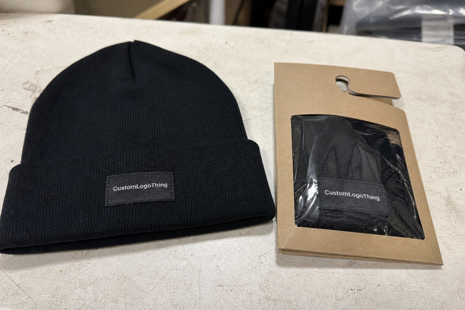 Electronics Logo Patch Beanies Digital Proof Checklist