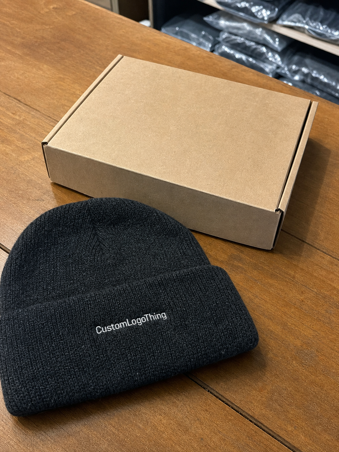 Stationery Cuffed Knit Beanies Material Thickness Guide