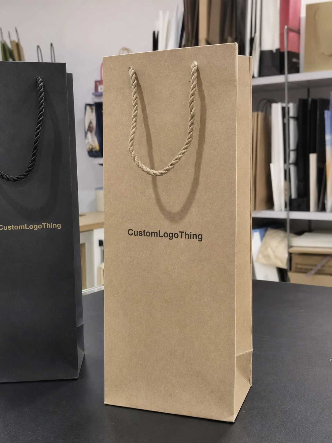 Custom Wine Paper Bags Print Method Comparison for Buyers