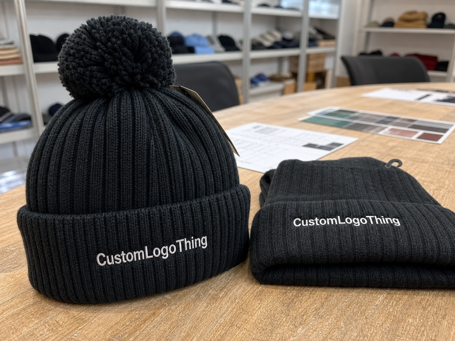 Buy Acrylic Winter Hats Wholesale for Trade Show Booths