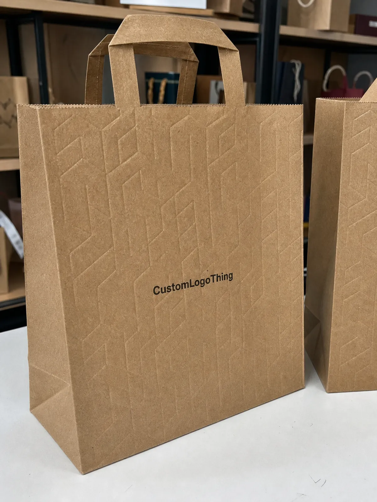 Buy Branded Kraft Inserts With Logo for Paper Bags