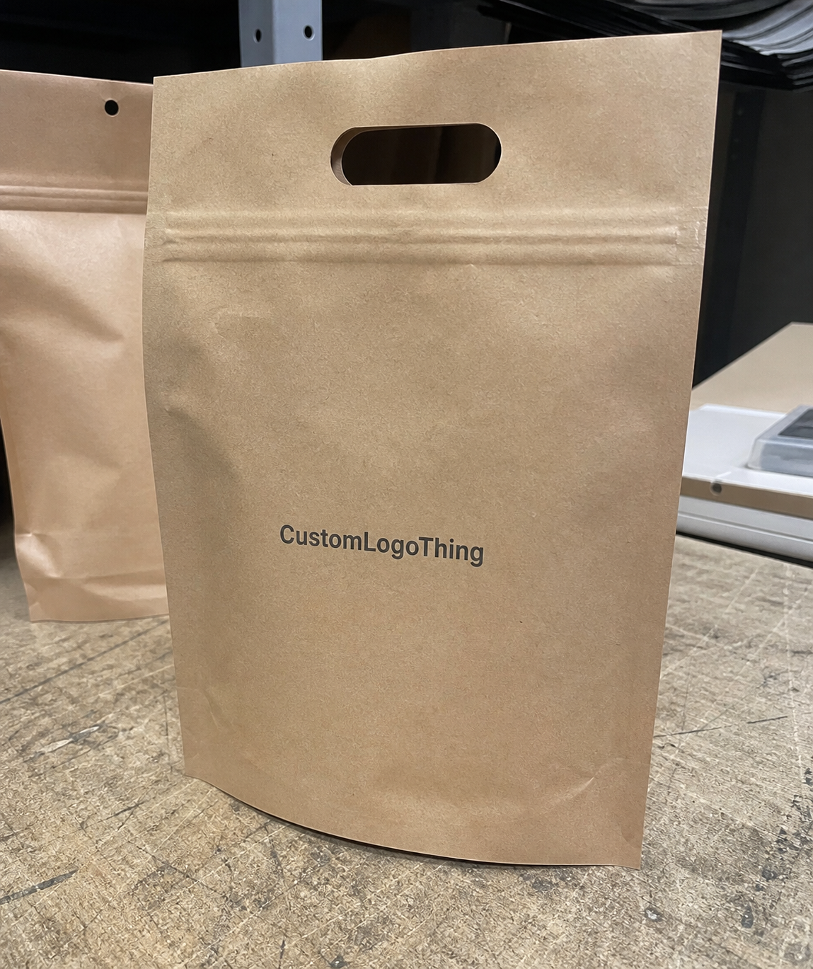 Kraft Pouches Supplier MOQ: Order Custom Paper Bags