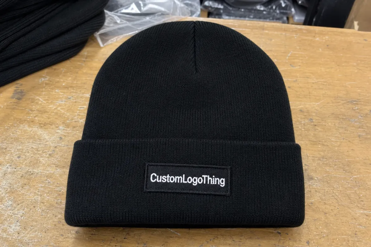 Restaurant Logo Patch Beanies Bulk Order Planning