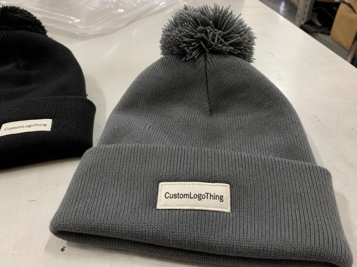 Custom Pom Pom Beanies Bulk Logo Quote and Pricing