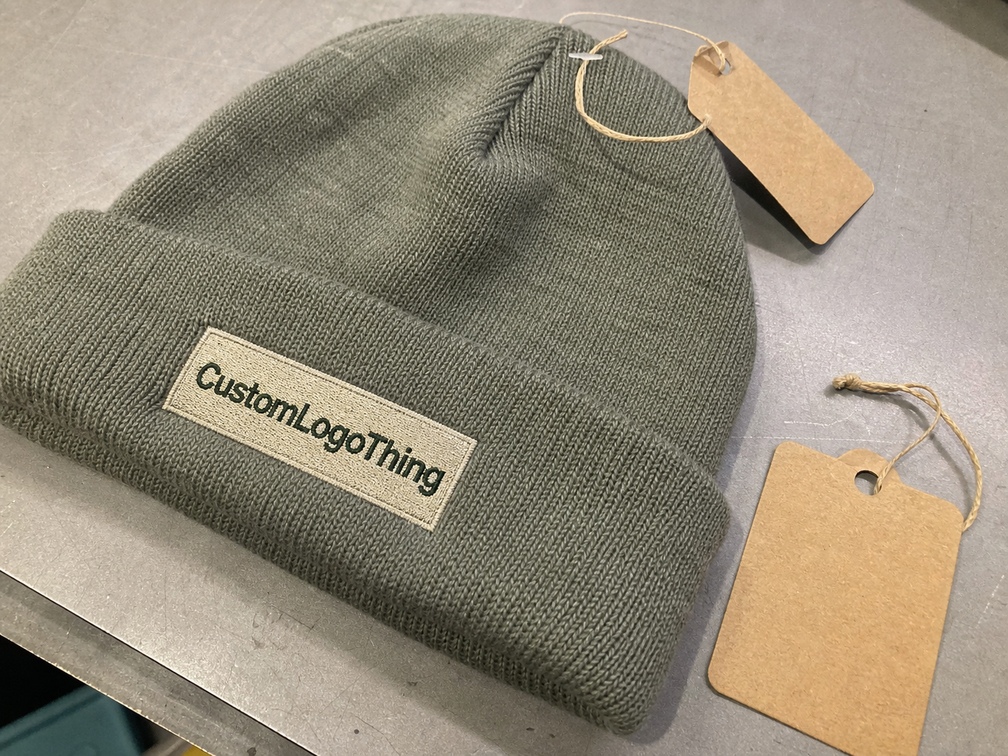 Order Custom Beanies With Custom Hang Tags Smartly