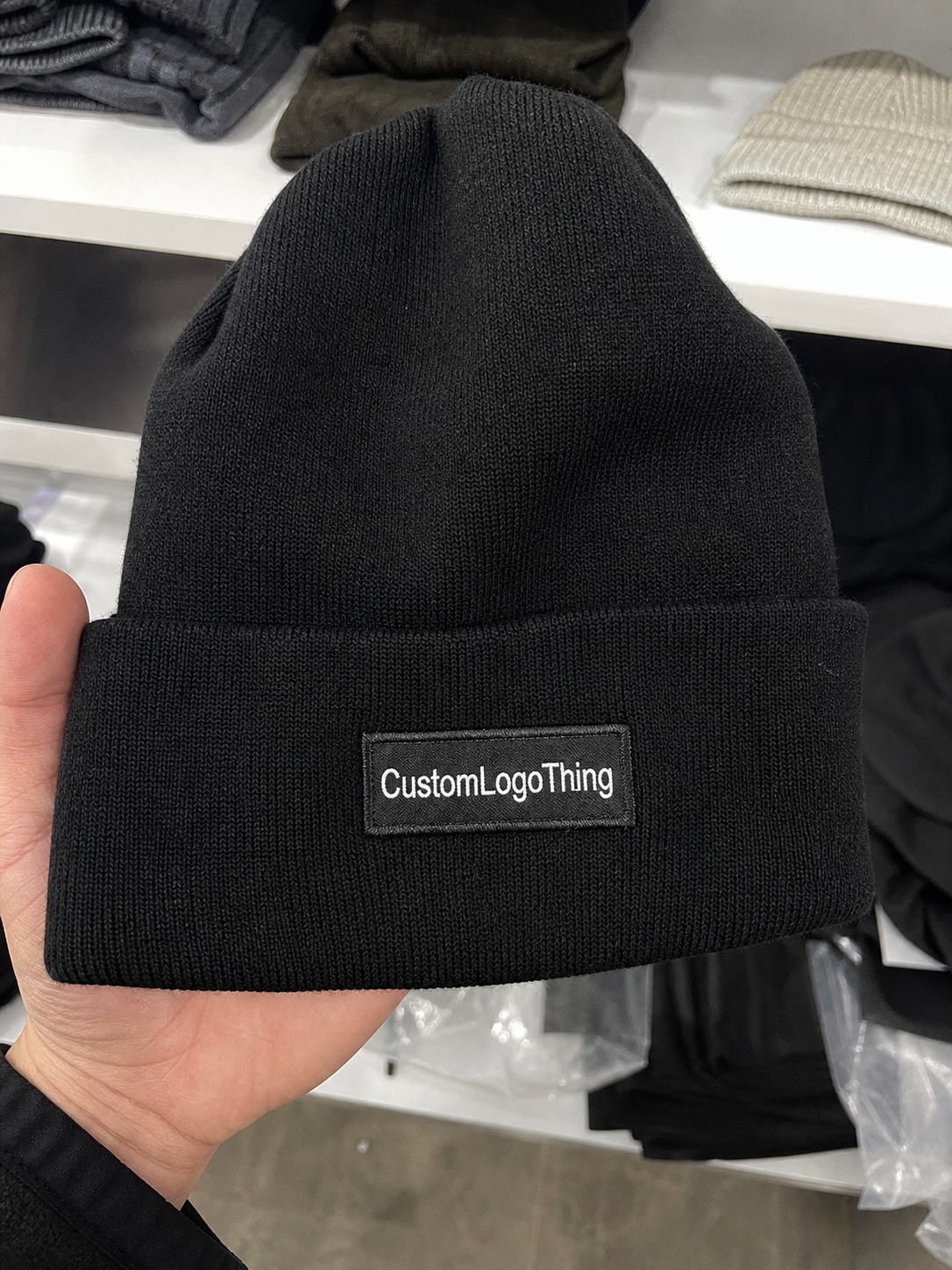 Home Fragrance Woven Label Beanies Bulk Order Planning