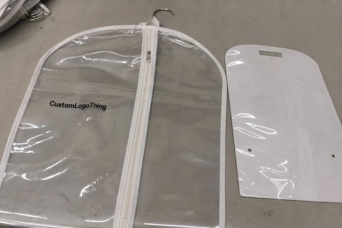 Buy Event Merch PVC Garment Bags Packaging Insert Checklist
