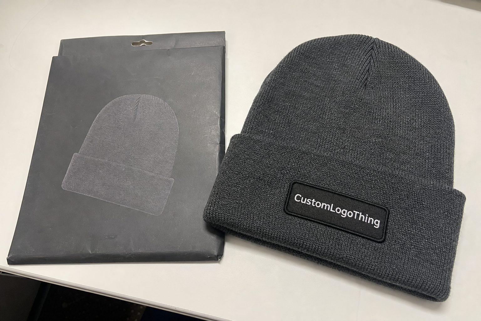 Stationery Logo Patch Beanies Digital Proof Checklist