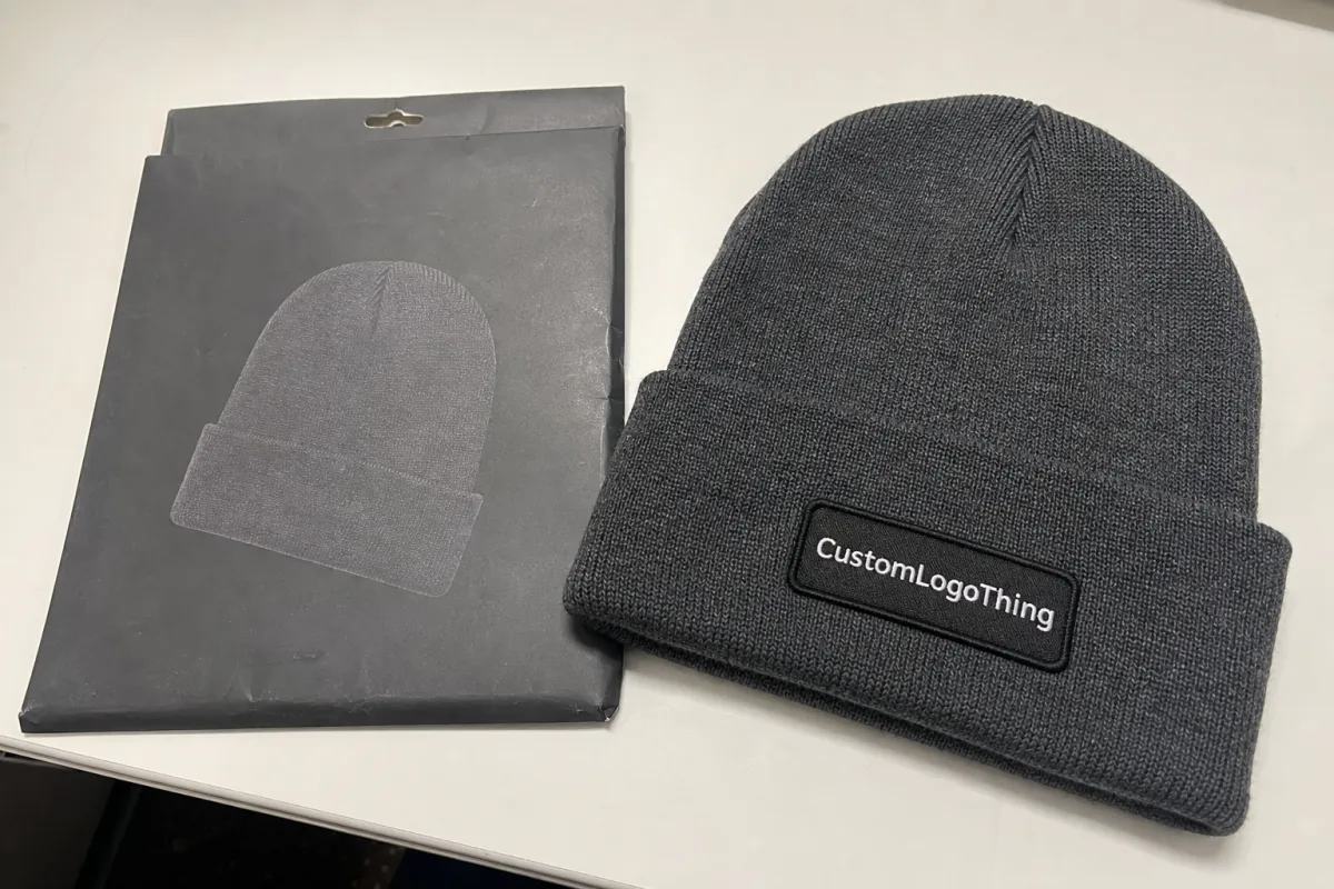Stationery Logo Patch Beanies Digital Proof Checklist