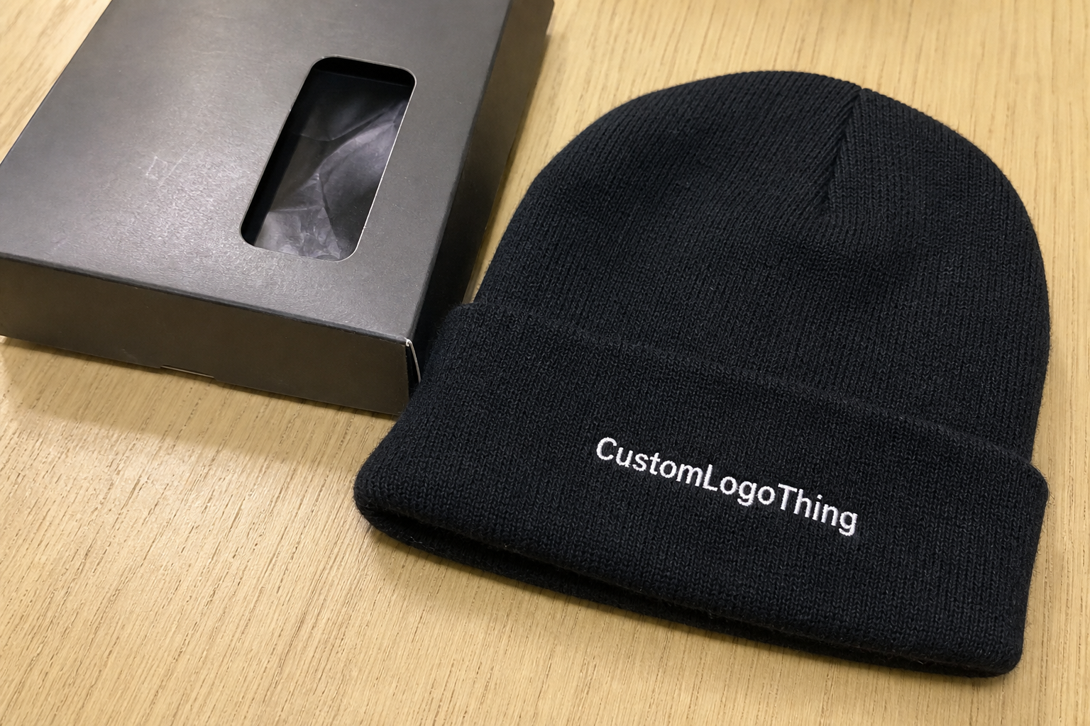 Order Cuffed Beanies with Woven Labels Wholesale Now