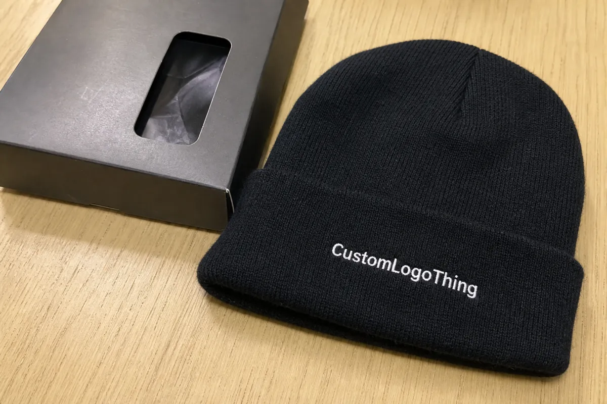 Order Cuffed Beanies with Woven Labels Wholesale Now