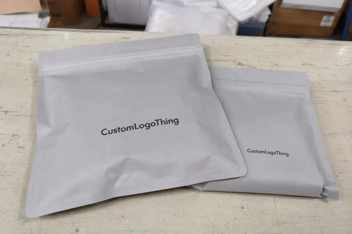 Custom Zipper Pouches for Apparel Bulk Order Quote