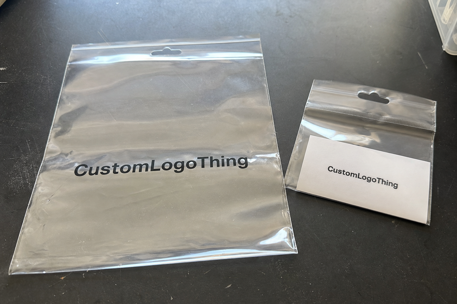 Find a Private Label Clear Poly Retail Bags Supplier