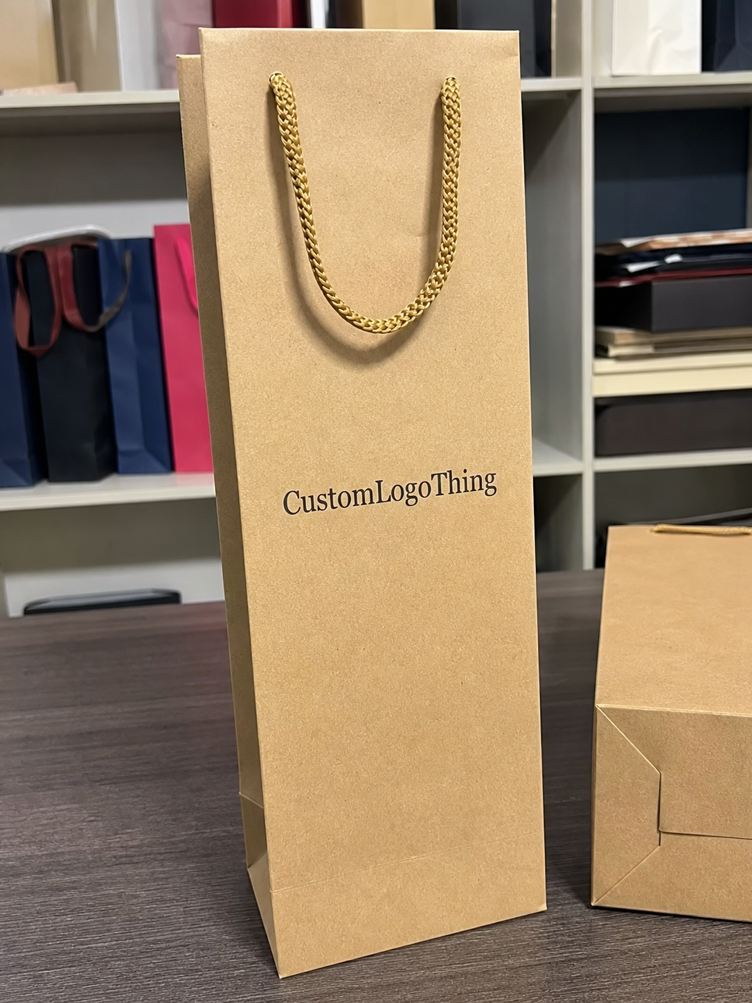 Custom Wine Paper Bags Sample Approval Checklist: What You’re Really Approving - CustomLogoThing packaging example