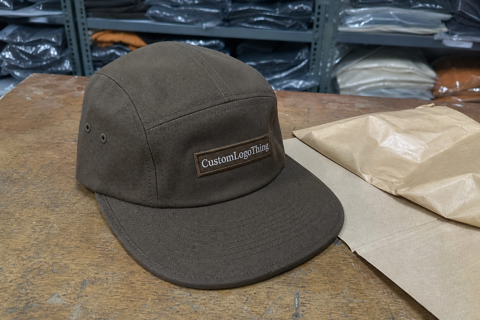 Order Custom Five-Panel Caps for Apparel Brands